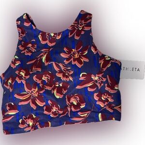 Athleta Conscious Crop Printed D-DD